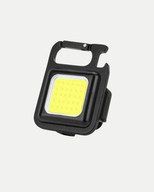 Resim Led Mini Anahtarlık Fener - 1000 Lümen Güçlü Işık Ve Usb Type-c Şarjlı Çok Renkli 
