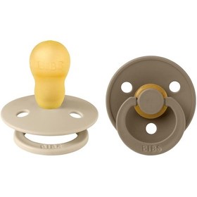 Resim Bibs Colour İkili Kauçuk Emzik- Vanilla/dark Oak 18+ Ay Gold - Krem 