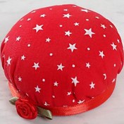 Resim Loren Kola Takılabilir İğnedenlik kırmızı yıldızlı 