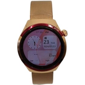 Resim ecocenter Watch Vn4 Alpha Mini 42 Mm Android Ve Ios Tüm Akıllı Telefonlar Ile Uyumlu 3 Kordonlu Akıllı Saat 