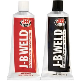 Resim JB Weld İndustro Weld - Çiftli Güçlü Metal Dolgulu Epoksi Yapıştırıcı ve Tamir Macunu 283gr 