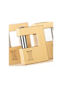 Resim Kale Yatay Pirinç Asma Kilit Sarı 80mm Kd001/50-280 