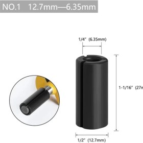 Resim 2Liyao No.1 12.7x6.35 La Vıe 1 Adet Cnc Router Bit Yüksek Hassasiyetli Adaptör Pens Freze Kesicisi Aracı Adaptörleri Tutucu 6mm 6.35MM 8mm 10MM 12MM 12.7mm 4001 (Yurt Dışından) 