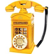 Resim Dekoratif Metal Ahizeli Telefon Kumbara Biblo Hediyelik - 