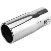 Resim Moveevo Otomobil Inceleyici Paslanmaz Çelik Kuyruk Borusu Düz Açık , Kolay Kurulum, 55-65 Mm Giriş Çapı, Tasarım, Dayanıklı Malzeme, Değiştirme Parçası - 