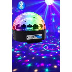 Resim Kumandalı Sese Duyarlı Disko Topu Eğlence ve Etkinliklerin Vazgeçilmezi 