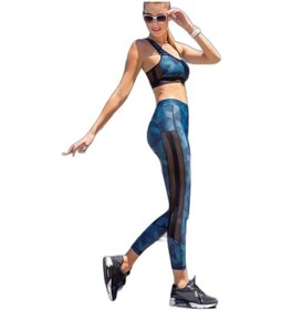 Resim Yeni Inci Desenli Sporcu Tayt Takım Ynct122-T16 