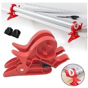 Resim Teltree Hediye Paketleme Kıskacı - 2'li Pratik Kesme Ve Bant Dispenserli Kağıt Sabitleyici 