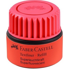 Resim Faber Castell Kırmızı Fosforlu Kalem Mürekkebi 154921 