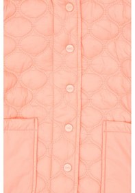 Resim U.S. Polo Assn. Kız Çocuk Neon Pembe Kapitone Kapüşonlu Şişme Mont 50313157-VR105 