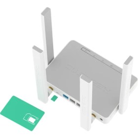 Resim Keenetic Runner 4g N300 Mesh Wi-Fi 4g Sım Kart Takılabilen 4-Port Modem Router 
