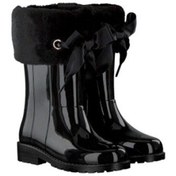 Resim Igor Campera Charol Soft Çocuk Kürklü Siyah Yağmur Çizmesi W10239-002 Siyah 