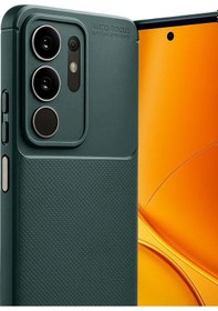 Resim Hnrlıshp Newface Vivo Y29 4g Auto Focus Karbon Kapak - Koyu Yeşil 