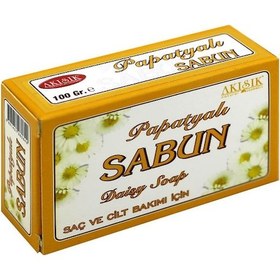 Resim Akışık Saç ve Cilt Bakımı için Katı Papatyalı Sabun 100 G 