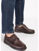 Resim Ortopedik Diyabetik Erkek Ayakkabı Kahverengi Dia 103-52-kahverengi Kahverengi 