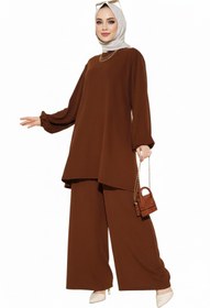 Resim unika boutique Bürümcük Alt Üst Tesettür Takım 