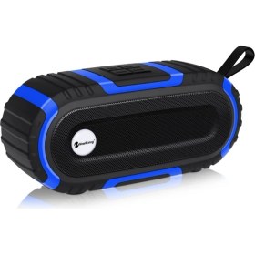 Resim New Rixing NR-5016 Çift Renkli Bluetooth Hoparlör - Siyah (Yurt Dışından) 