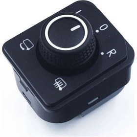 Resim Passat Golf8 Caddy Ayna Ayar Düğmesi Katlanır Tip 15- 3g0959565c 