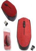 Resim GPTURKGRUP EVEREST KUMAŞ YÜZEY KABLOSUZ MOUSE KIRMIZI KM-218 