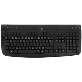 Resim LOGITECH PRO 2000CL, Siyah, Kablosuz, İngilizce Q, Multimedya Klavye 