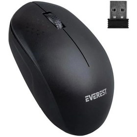Resim Everest Smw-88 Usb Siyah 1200 Dpı 2.4ghz Kablosuz Mouse 