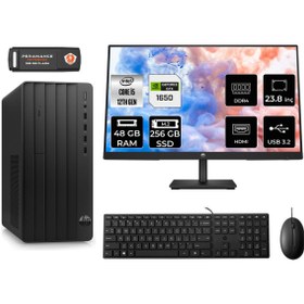 Resim HP PRO TOWER 290 G9 AE6D3A5EAS641 i5 12500 48GB RAM 256GB SSD GTX1650 4GB 23.8" FDOS MASAÜSTÜ PC 
