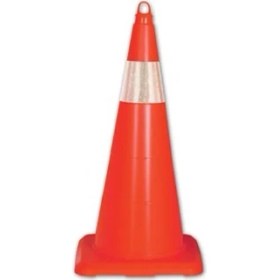 Resim Bilfold Esnek Kırılmaz Trafik Konisi Tek Reflektörlü 50 cm 