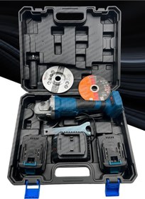 Resim HALL BREATHE Taşlama makinesi 125mm 48V 5Ah Li-ion, portatif ve güçlü şarjlı taşlama aracı 