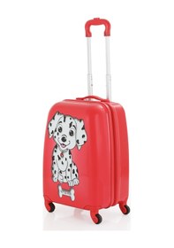 Resim Mçs Group V307 Abs Çocuk Valiz-kırmızı Dalmaçyalı 