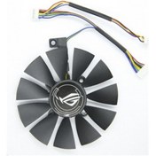 Resim Everflow Asus Rog-strıx-gtx 1080tı 6 Pın Fan T129215su Ekran Kartı Fanı 