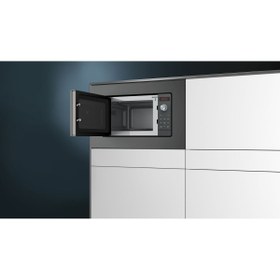 Resim Siemens 1000 W ve Altı BF623LMG3 Gri Ankastre Mikrodalga Resmi Distribütör Garantili Gri Ankastre 2 Yıl Yok 