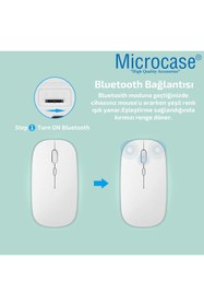 Resim Microcase AL2675 Kablosuz Bluetooth Çift Modlu Mouse 