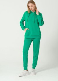 Resim Rich Kadın Yumuşak Kumaş Eşofman Takımı Eşofman Altı Ve Sweatshirt 