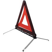 Resim Btl E4 Belgeli Metal Ayaklı Tuv Yönetmeliğne Uygun Otomotiv Üçgen Reflektör 