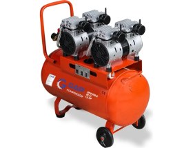 Resim GAP KOMPRESÖR Gps 550X2 | 50 Lt Sessiz ve Yağsız Hava Kompresörü 