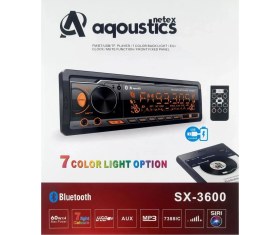Resim Özgürce Yüksek Güçlü 4X60W Bluetooth Oto Teyp, 7 Renk Ambiyans Aydınlatması 