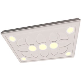 Resim MOTİFPİYER Beyaz Spot Uyumlu Tavan Göbek 90x60x7.5 cm 