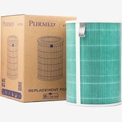 Resim Purmed Xiaomi Mi 1/2/3/ Pro Air Purifier Uyumlu Yeşil Yedek Hepa Filtre Purmed