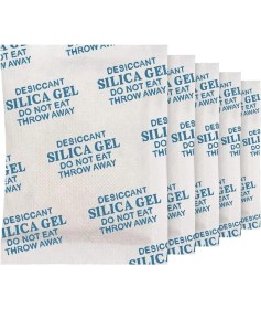 Resim Dünya Magnet 100 gr 2 Adet Silikajel Nem Alıcı Silika Jel Rutubet Önleyici Küf Giderici Gel 