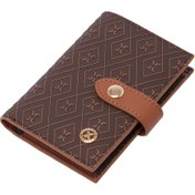 Resim Kahverengi Print Kadın Cüzdan - S1CB00055820-R1P 