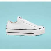 Resim Converse Chuck Taylor All Star Leather Platform Kadın Günlük Spor Ayakkabı 
