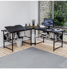 Resim Siyah L Bilgisayar Ve Çizim Masası 300-s Siyah 