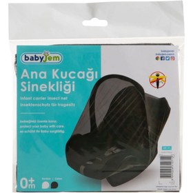 Resim Babyjem Ana Kucağı Sinekliği̇ Siyah 