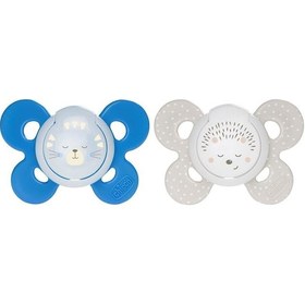 Resim Chicco Physioforma Comfort Silikon Emzik 16-36 Ay 2'li 00074935420000_MULTI_3 Mavi 