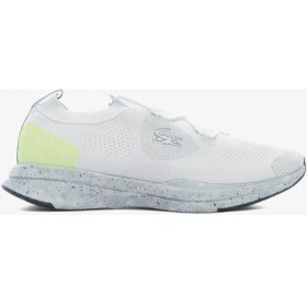 Resim Lacoste Run Spın Eco Unisex White Yellow Sneaker Unisex Günlük Spor Ayakkabı Beyaz Sarı 