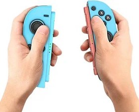 Resim LYEAA Silicone Protective Cover for Switch 2 Joy-Con Controllers Anti-Slip Grip Case Full Compatibility 