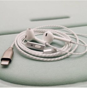 Resim Hi-fi Kablolu Kulaklık - Apple Beyaz Kablo Mikrofonlu Um23728-9 Yurt Dışından P2 