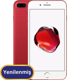 Resim Apple iPhone 7 Plus Yenilenmiş TR Garanti | 128 GB Kırmızı 