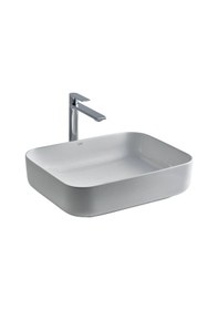 Resim Lena - Tezgah Üstü Porselen Lavabo - E-4619 Beyaz 