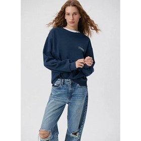 Resim Mavi Kadın Sweatshirt (M1611656-82454) 